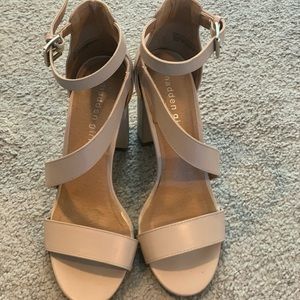 Madden Girl Nude Block Heels